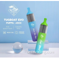 Authentisches Schleppboot Evo 4500 Puffs Einwegvaper